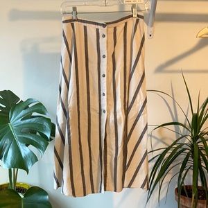 ASOS High Waisted Midi Skirt